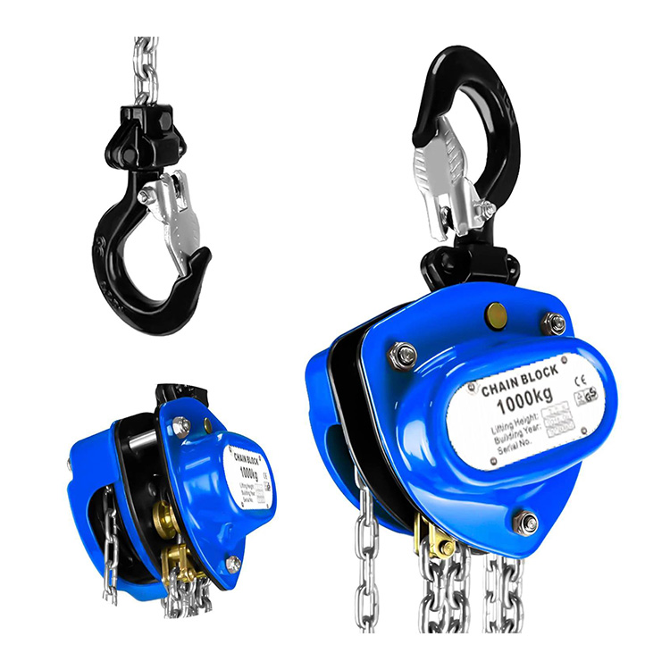 VD 1t manual chain hoist details