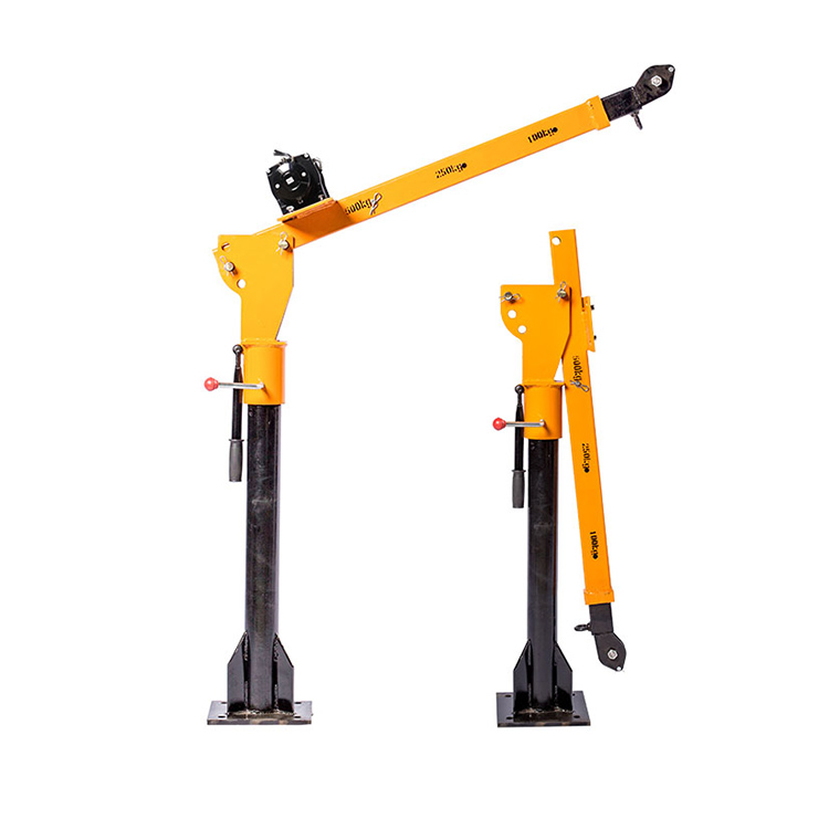 رافعة صغيرة محمولة على السيارة